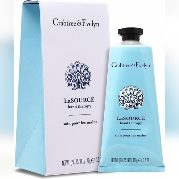 LaSource creme hand yherapy Crabtree & Evelyn Hand 3.5 Oz metal tube - Picture 1 of 5